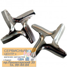 Нож для мясорубки Moulinex шестигранник грань 5мм D-9мм посадка 4мм код MS-0926063