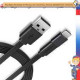 Дата-кабель MicroUSB #5 коннекторы белый