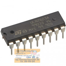 ULN2803AG, Матрица из восьми транзисторов Дарлингтона, 500мА, 50В [SO-18]