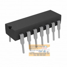 SN74HC164N Регистр сдвиговый 8 бит Последовательный вход, параллельный выход КМОП кристалл, DIP14