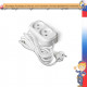Удлинитель 1,5м 1300W  б/з