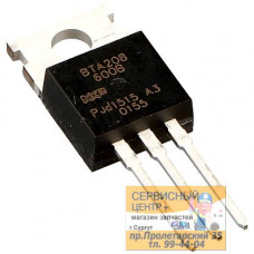 BTA208-600B,127, Симистор 8А 600В [TO-220AB]