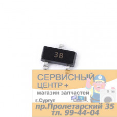 BC856B (КТ233В9 (2019г)), Транзистор PNP, 0.1А, 65В, 100МГц h21e-220475 [КТ-46 / SOT-23]