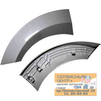 Ручка люка Gorenje, код 333855, белая.