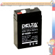 Аккумулятор DELTA DT6028 6V 2.8Ah 100х35х65мм