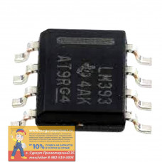 LM393DR, Двойной маломощный компаратор напряжения, [SO-8]