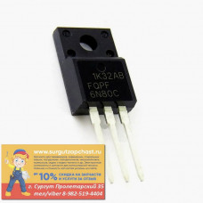 FQPF6N80C, Trans MOSFET N-CH 800V 5.5A 3-Pin(3+Tab) TO-220FP Tube