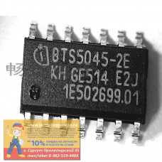 BTS5045-2EKA Двухканальный интеллектуальный силовой коммутатор верхнего плеча, 45m?