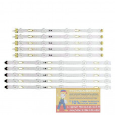 LED подсветка samsung 10шт UE40JU6000, V5DU-400DCA-R1, 34792A, S_5u75_40_FL_L04, R05