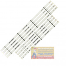 LED подсветка для телевизоров LG 49LH615V 49LH630V 49LH615V-ZE 49LH630V-ZJ 49LH6420-NE 6916L-2586A - 6916L-2589A