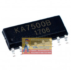 KA7500C - AZ7500, Контроллер импульсных источников вторичного электропитания, [DIP-16]