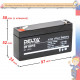 Аккумулятор DELTA DT6012 6V 1,2Ah 98х55х35мм