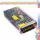 Блок питания S-(251-250)-12  12V 20.8A 250W  металический кожух, под зажим 200*110*50