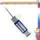 Аккумуляторная батарея 14,8V, 2600мАч 131,8х20х37мм, INR18650 ILIFE V3s, V5s, V8s, DF45, DF43, V3, X3, V50, V55, V5Lpro