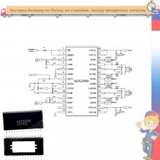 AD52090 QG28NRR SOP-28 2x30W Stereo/1x60W Class-D Audio Amplifier