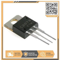 2SC2078, Транзистор биполярный, NPN, Ic=3А, Vceo=75В, Vcbo=80В, Pd=10Вт, hFE= 25 200 [TO-220]