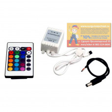 Контроллер RGB ZC-1000RC с ПДУ (для све